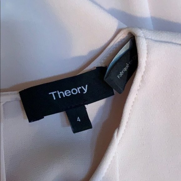 Theory Crepe Pleated Day Dress - Picture 7 of 16